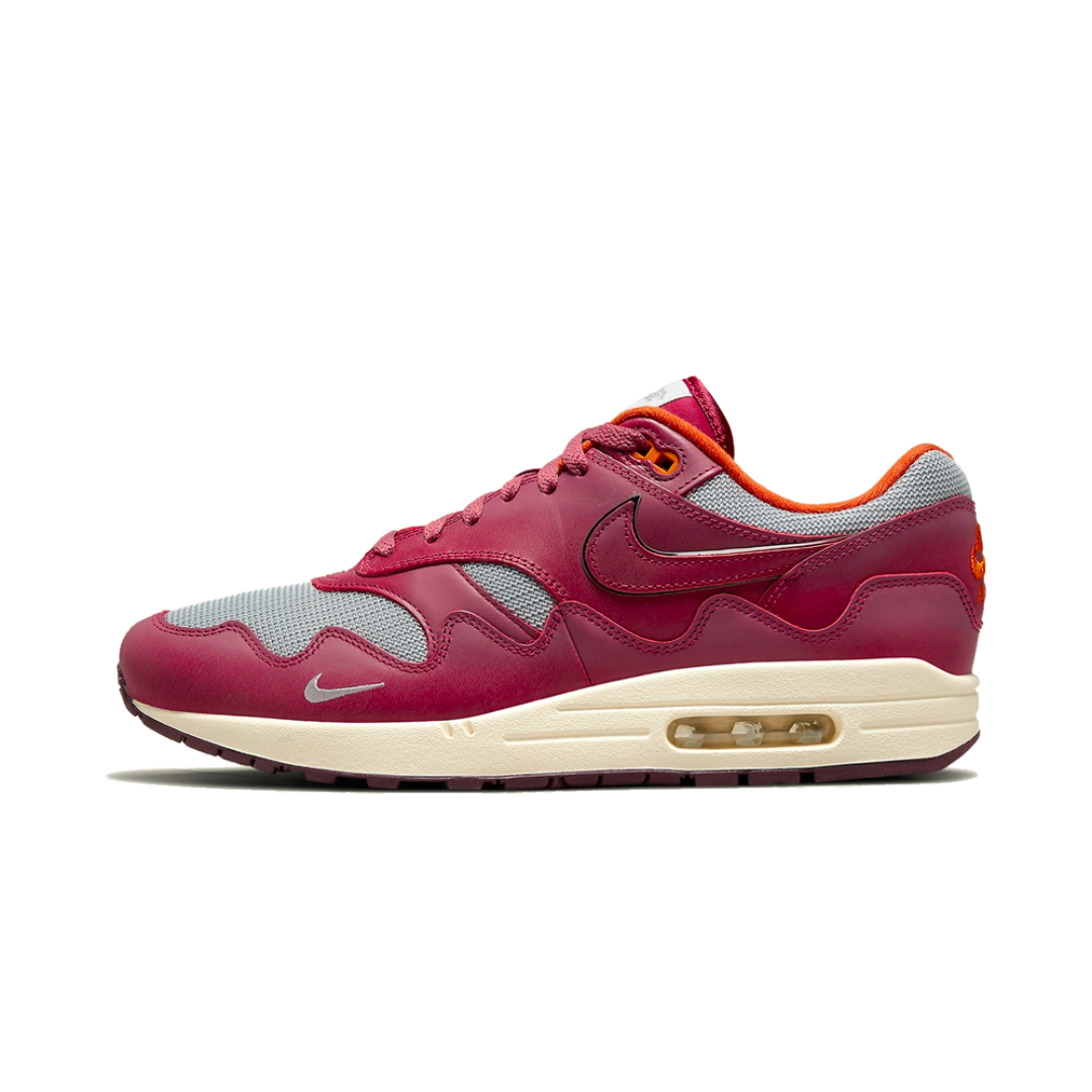 Nike Air Max 1 Patta Waves Rush Maroon (with Bracelet)