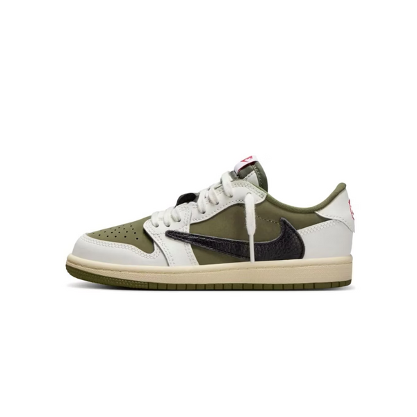 Travis Scott JORDAN 1 LOW OG SP（PS） 19.5 Air Jordan 1 Retro Low OG SP Travis Scott Medium Olive (PS