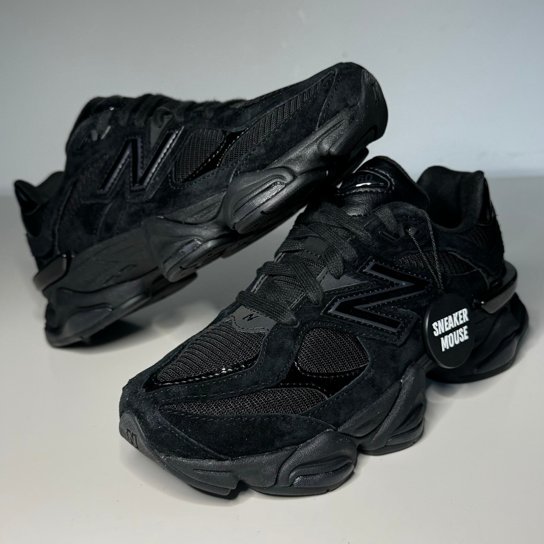 New Balance 9060 Triple Black Patent